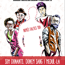 Nueva Campaña DONACIÓ SANG I MEDUL·LA ALCOI SOL·LIDARI. Un proyecto de Diseño gráfico, Ilustración tradicional y Publicidad de Punts suspensius ilustración y diseño - 28.09.2017