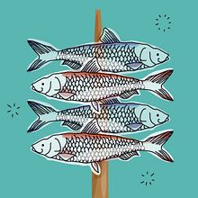 Noche de San Juan. Een project van  Ontwerp, Traditionele illustratie, Vectorillustratie y Social media van Verónica Coloma - 20.05.2016