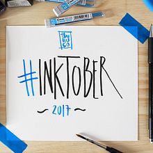 INKTOBER 2017. Traditional illustration project by Hugo Diaz González - 10.01.2017