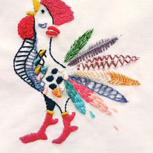 Mi Proyecto del curso: Técnicas de bordado: ilustrando con hilo y aguja. Arts, and Crafts project by Mercedes Rodríguez - 10.02.2017