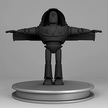 Modelado 3D Buzz Lightyear. Un projet de 3D de Jordi Sosa Chacón - 02.10.2017
