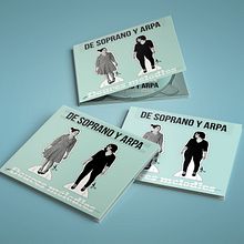 De soprano y arpa. Projekt z dziedziny Br, ing i ident, fikacja wizualna i Projektowanie graficzne użytkownika Pilar Rodríguez - 02.04.2016