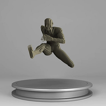 Olimpiadas en Papel. Un projet de 3D , et Papercraft de Jordi Sosa Chacón - 16.01.2016