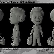 Gabriel,  3D Character. . 3D, Animation, Art Direction, Character Animation, Costume Design, Design, Film, Film, Video, TV, Traditional illustration, and TV project by Israel Audelo Ruiz - 10.02.2017