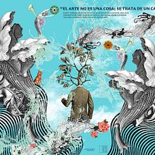 Arte ABC. Fine Arts, Collage, Art Direction, Graphic Design, and Traditional illustration project by Zoveck Estudio - 08.02.2017
