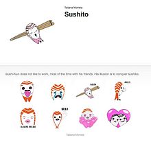 Stikers para Line. Un proyecto de Diseño de Tatiana Moneta - 20.10.2017