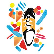Diseño cartel Open escalada Ciudad de Sevilla. Een project van  Ontwerp y Traditionele illustratie van María León - 03.10.2017
