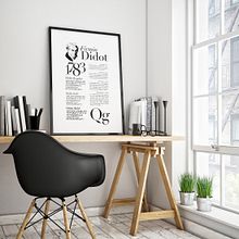 Espécimen tipográfico: Didot. Design, Graphic Design, T, and pograph project by Anna E. Nieto - 10.03.2017