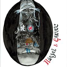 Hansel y Gretel. Projekt z dziedziny Trad, c i jna ilustracja użytkownika Pamela Herrera - 03.10.2017