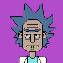 Rick and Morty, Pixel & Fan Art.. Traditional illustration project by Carlos Vargas Gutiérrez - 10.03.2017