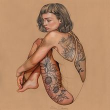 The Body. Projekt z dziedziny Trad, c i jna ilustracja użytkownika Elena Pancorbo - 04.10.2017