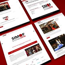SIMOF. Projekt z dziedziny Web design, UX / UI, Tworzenie stron internetow, ch, Design, Projektowanie interakt i wne użytkownika mkg20 - 20.02.2016