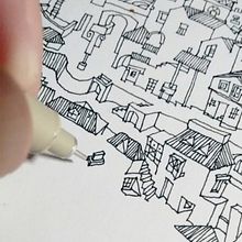 ARQ - MICRON 1. Traditional illustration project by Ekain Jiménez Valencia - 10.04.2017