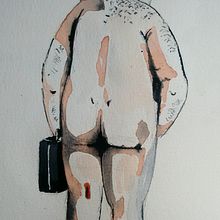 CARTEL CORTOMETRAJE. Un projet de Illustration traditionnelle de Ekain Jiménez Valencia - 04.10.2017