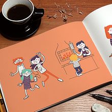 Día de las Madres. Traditional illustration project by Giovanni Pereira - 05.05.2017
