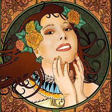 Retratos Art Noveau. Un proyecto de Ilustración tradicional de Guillermo Liroz - 20.01.2017