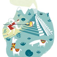 Illustración de Albert Pinilla para la revista PAN. Design, and Traditional illustration project by Albert Pinilla Ilustrador - 10.08.2017