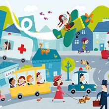 Puzzle de Albert Pinilla para Headu. Design, Editorial Design, Graphic Design, and Traditional illustration project by Albert Pinilla Ilustrador - 10.08.2017