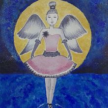Mi Proyecto del curso: Dame alas para volar y conseguiré la luna Ein Projekt aus dem Bereich Traditionelle Illustration von Carmen QB - 08.10.2017