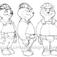 personajes cartoon . Un projet de Animation, Conception de personnages et Illustration traditionnelle de Alejandro Mendoza - 09.10.2017