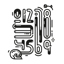 Numerografía #88. Yorokobu. Animation, Traditional illustration, T, and pograph project by Fyero Studio - 10.09.2017