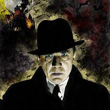 Ilustración Bela Lugosi. Un progetto di Direzione artistica, Illustrazione tradizionale e Illustrazione vettoriale di David Cano Lozano - 10.10.2017