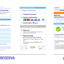 Diseño responsive de la página de Finalizar reserva. Un projet de UX / UI de Sara Serrano - 17.07.2015