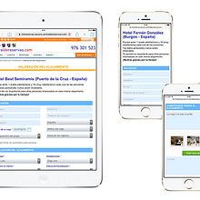 Diseño responsive de la página de valoración. Un projet de UX / UI de Sara Serrano - 01.05.2015