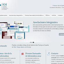 Diseño web SCIE. Web Design, e UX / UI projeto de Sara Serrano - 17.09.2012