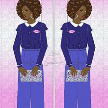 Ilustración de Moda OI17 Total denim look. Fine Arts, Design, and Traditional illustration project by Lara Cuerdo Cabrera - 10.10.2017