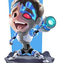 Sebastian's minis. Projekt z dziedziny Projektowanie postaci, Trad, c i jna ilustracja użytkownika Alberto Amoni Barajas - 08.07.2017