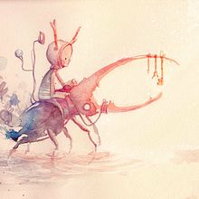 Los cinco magos. Traditional illustration project by Héctor San Andrés Jaime - 12.05.2015