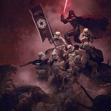 501st Legion: Vader's Fist VS Space Cockroachesoyecto 2. Traditional illustration project by Guillem H. Pongiluppi - 01.01.2017