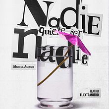 Afiche de Teatro. Design gráfico projeto de Kevin Vasquez - 05.08.2017