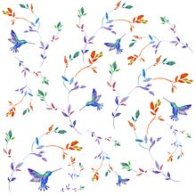 Primavera. Design, and Pattern Design project by Ceci O'Conor - 10.12.2017