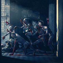 Zombies. Traditional illustration project by Guillem H. Pongiluppi - 03.01.2013