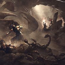 Conan: Stygia. Traditional illustration project by Guillem H. Pongiluppi - 09.01.2016
