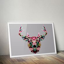 Ilustración geométrica. Design project by Cristina Recio Gonzalez - Muriel - 10.12.2016