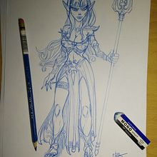 Ejercicios: boceto. Proyecto del curso impartido por Nacho Arranz. Un progetto di Belle arti, Fumetto, Character design e Illustrazione tradizionale di Rubén Huéscar Santos - 28.09.2017