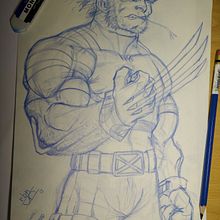 Diseño de personajes: boceto.. Un progetto di Belle arti, Fumetto, Character design e Illustrazione tradizionale di Rubén Huéscar Santos - 25.05.2017
