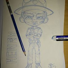 Ejercicio: boceto. Proyecto del curso impartido por Nacho Arranz. Un progetto di Belle arti, Fumetto, Character design e Illustrazione tradizionale di Rubén Huéscar Santos - 18.05.2017