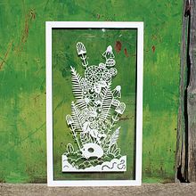 De muerte y vida.. Un proyecto de Artesanía, Ilustración tradicional, Ilustración vectorial y Papercraft de Ainara Tavárez - 20.12.2017