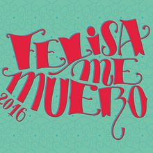 Felisa me muero | Postal Navidad. Lettering project by Diana Santoni - 10.13.2017