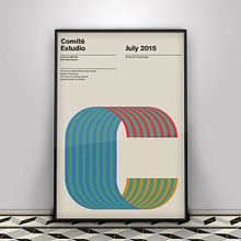 Poster para COMITÉ estudio. Graphic Design project by Yeray Vega Fernandez de Labastida - 10.13.2017