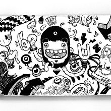PATINETA. Street Art, Design, Product Design, and Traditional illustration project by Alejandro Alvarez - 10.13.2017