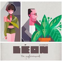 Léon The Professional. Traditional illustration, and Vector Illustration project by Ricardo Polo López - 10.13.2017