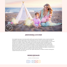 Cristinaillan.com. Desenvolvimento Web projeto de Sergio Garcia Diaz - 01.06.2017