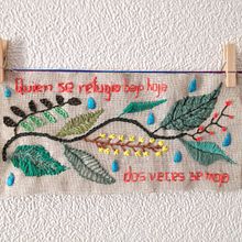 Bordados. Artesanato projeto de María Kronsky - 13.10.2017