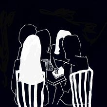 Ilustración para el ciclo «¿Literatura alternativa o alternativas a la literatura?». Projekt z dziedziny Trad, c i jna ilustracja użytkownika Sandra Mar - 13.10.2017