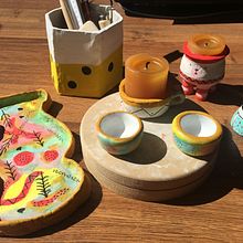 Objetos con diferentes técnicas :=). Projekt z dziedziny Craft użytkownika Gisela M Garrido - 14.10.2017